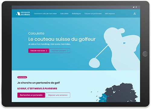 des balles et des birdies
